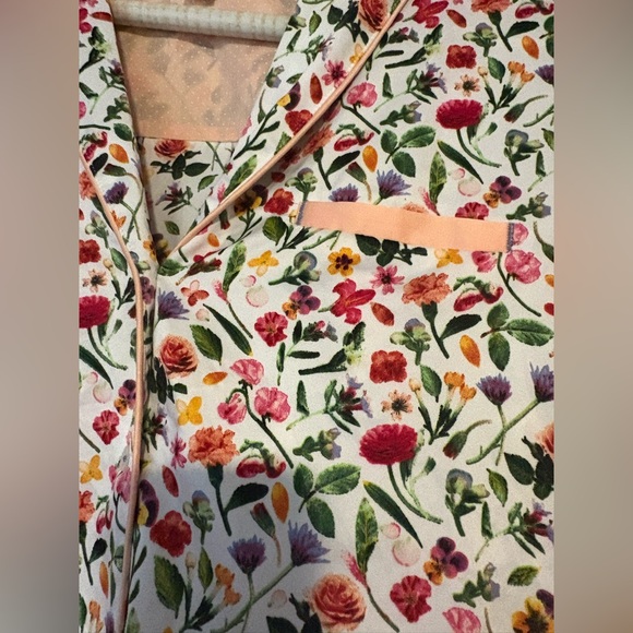 Anthropologie E by Eloise Sweet Dreams Floral Silky PJ Pajama Set - Picture 5 of 12
